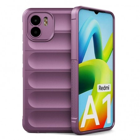 Etui Pancerne SILKY Shield na telefon Xiaomi Redmi A1 / A2 lawendowe