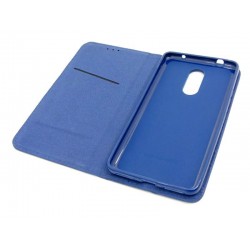 Etui Smart Magnet na telefon Lenovo K6 Note K53a48 granatowy