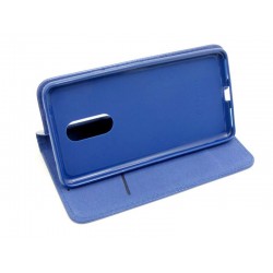 Etui Smart Magnet na telefon Lenovo K6 Note K53a48 granatowy