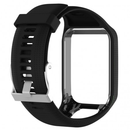 Pasek Opaska do smartwatch TomTom Runner 3 2 Spark / Golfer 2 czarny