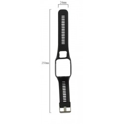 Pasek Opaska do smartwatch TomTom Runner 3 2 Spark / Golfer 2 czarny