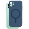 Etui MagSilicone Protect na telefon Apple iPhone 11 A2221 granatowe