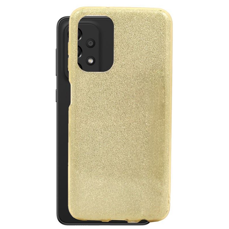 Etui Jelly Case SHINING HQ na telefon Samsung Galaxy A13 5G A136 / A04s 5G złote