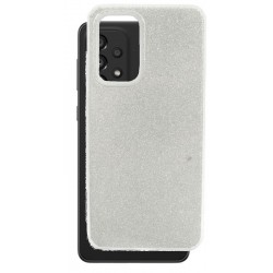 Etui Jelly Case SHINING HQ na telefon Samsung Galaxy A33 5G A336 srebrne