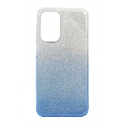 Etui Jelly Case SHINING HQ na telefon Samsung Galaxy A23 4G 5G srebrno-niebieskie