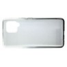 Etui Jelly Case SHINING HQ na telefon Samsung Galaxy A42 5G A426 srebrno-czarne