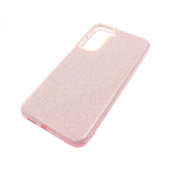 Etui Jelly Case SHINING HQ na telefon Samsung Galaxy S21 FE G990 różowe