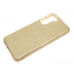 Etui Jelly Case SHINING HQ na telefon Samsung Galaxy S21+ 5G G996 złote