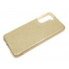 Etui Jelly Case SHINING HQ na telefon Samsung Galaxy S21+ 5G G996 złote
