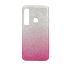 Etui Jelly Case SHINING HQ na telefon Samsung Galaxy A9 2018 A920 / A9s A9200 srebrno-różowe