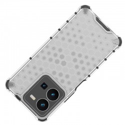 Etui pancerne Honeycomb na telefon Vivo Y35 / Y22 / Y22s 4G bezbarwne