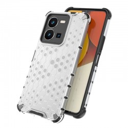 Etui pancerne Honeycomb na telefon Vivo Y35 / Y22 / Y22s 4G bezbarwne