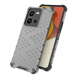 Etui pancerne Honeycomb na telefon Vivo Y35 / Y22 / Y22s 4G czarne