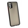 Etui Bumper Colored Buttons na telefon Samsung Galaxy A02s A025 czarne