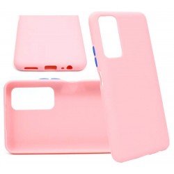 Etui SOLID CASE na telefon Huawei P Smart 2021 jasnoróżowe