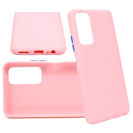 Etui SOLID CASE na telefon Huawei P Smart 2021 jasnoróżowe