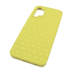 Etui 3D Cube na telefon Samsung Galaxy A13 4G A135 A137 żółte