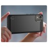 Etui Bumper Carbon Lux na telefon Nokia C12 TA-1535 czarne