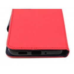 Etui Fancy Diary na telefon Samsung Galaxy A33 5G A336 czerwone