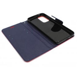 Etui Fancy Diary na telefon Samsung Galaxy A33 5G A336 czerwone