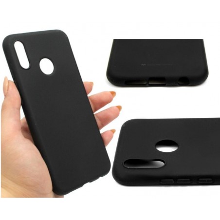 Etui Futerał Mercury JELLY SF na telefon Huawei P20 Lite ANE-L21 czarne
