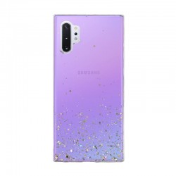 Etui GLITTER Case na telefon Samsung Galaxy Note 10+ N975 fioletowe