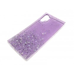 Etui GLITTER Case na telefon Samsung Galaxy Note 10+ N975 fioletowe