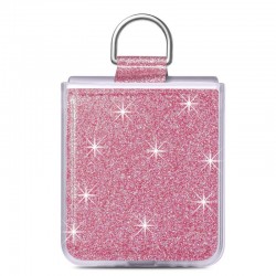 Etui Hard Case Bling na telefon Samsung Galaxy Z Flip 5 5G F721 różowe
