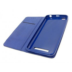 Etui Smart Magnet na telefon Xiaomi Redmi 4A granatowy