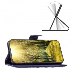 Etui Smart SOFT na telefon TCL 40 NXTPAPER 5G granatowe