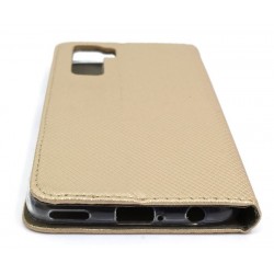Etui Smart Magnet na telefon Huawei P40 Lite 5G złote