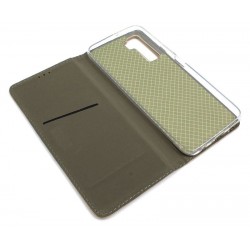 Etui Smart Magnet na telefon Huawei P40 Lite 5G złote