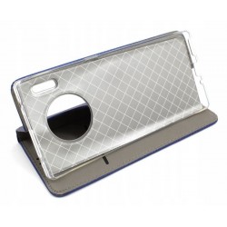 Etui Smart Magnet na telefon Huawei Mate 30 Pro LIO-L29C granatowe