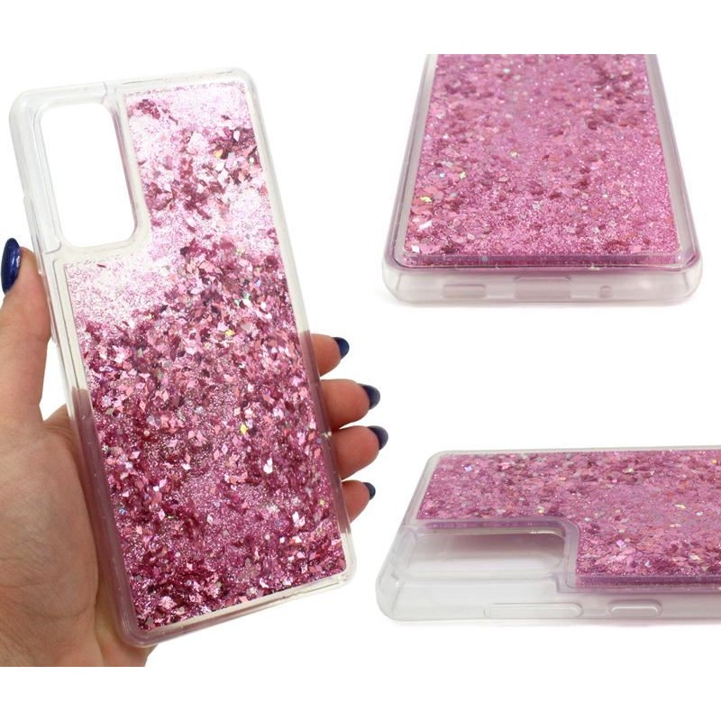 Etui Liquid / Water Case na telefon Samsung Galaxy S20 FE 5G G780 różowe