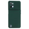 Etui SILICONE LENS na telefon Realme C31 RMX3501 zielone