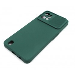 Etui SILICONE LENS na telefon Realme C31 RMX3501 zielone