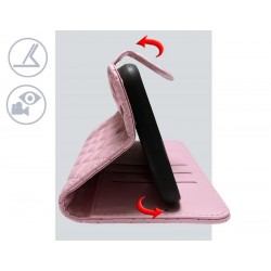 Etui Smart SOFT na telefon TCL 40 NXTPAPER 4G T612B różowe