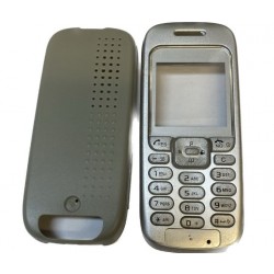Obudowa na telefon Sony Ericsson J220 srebrna + klawiatura