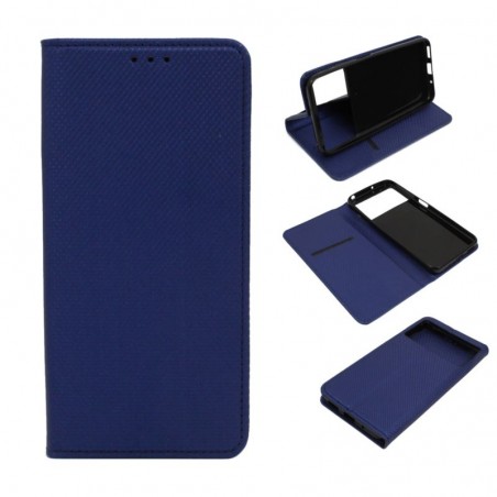 Etui Smart Magnet na telefon Xiaomi POCO M5 4G granatowe
