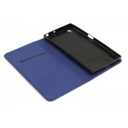 Etui Smart Magnet na telefon Sony Xperia XA1+ G3412 / XZ1+ granatowe