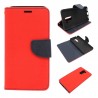 Etui Fancy Diary na telefon Xiaomi POCO F1 M1805E10A czerwone