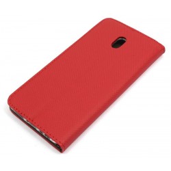Etui Smart Magnet na telefon Xiaomi Redmi 8A czerwone