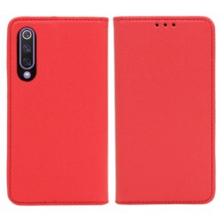 Etui Smart Magnet na telefon Xiaomi Mi 9 SE czerwone