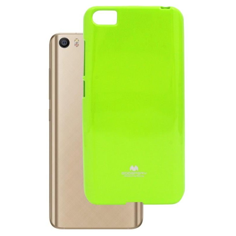 Etui Futerał Mercury JELLY na telefon Xiaomi Mi 5 limonkowe