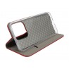 Etui Smart Magnet na telefon Honor X8A czerwone