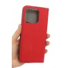 Etui Smart Magnet na telefon Honor X8A czerwone