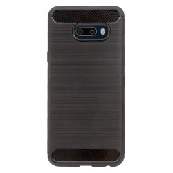 Etui Bumper Carbon Lux na telefon LG G8X ThinQ / V50S ThinQ czarne