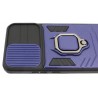 Etui PANCERNE RING LENS na telefon Samsung Galaxy S22+ 5G S906 granatowe