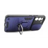 Etui PANCERNE RING LENS na telefon Samsung Galaxy S22+ 5G S906 granatowe