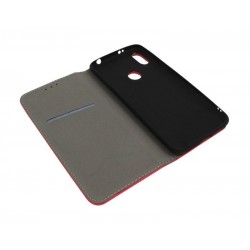 Etui Smart Magnet na telefon Xiaomi Redmi S2 / Y2 czerwone